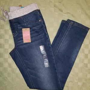 Girls Justice Knit Waist Jeggings